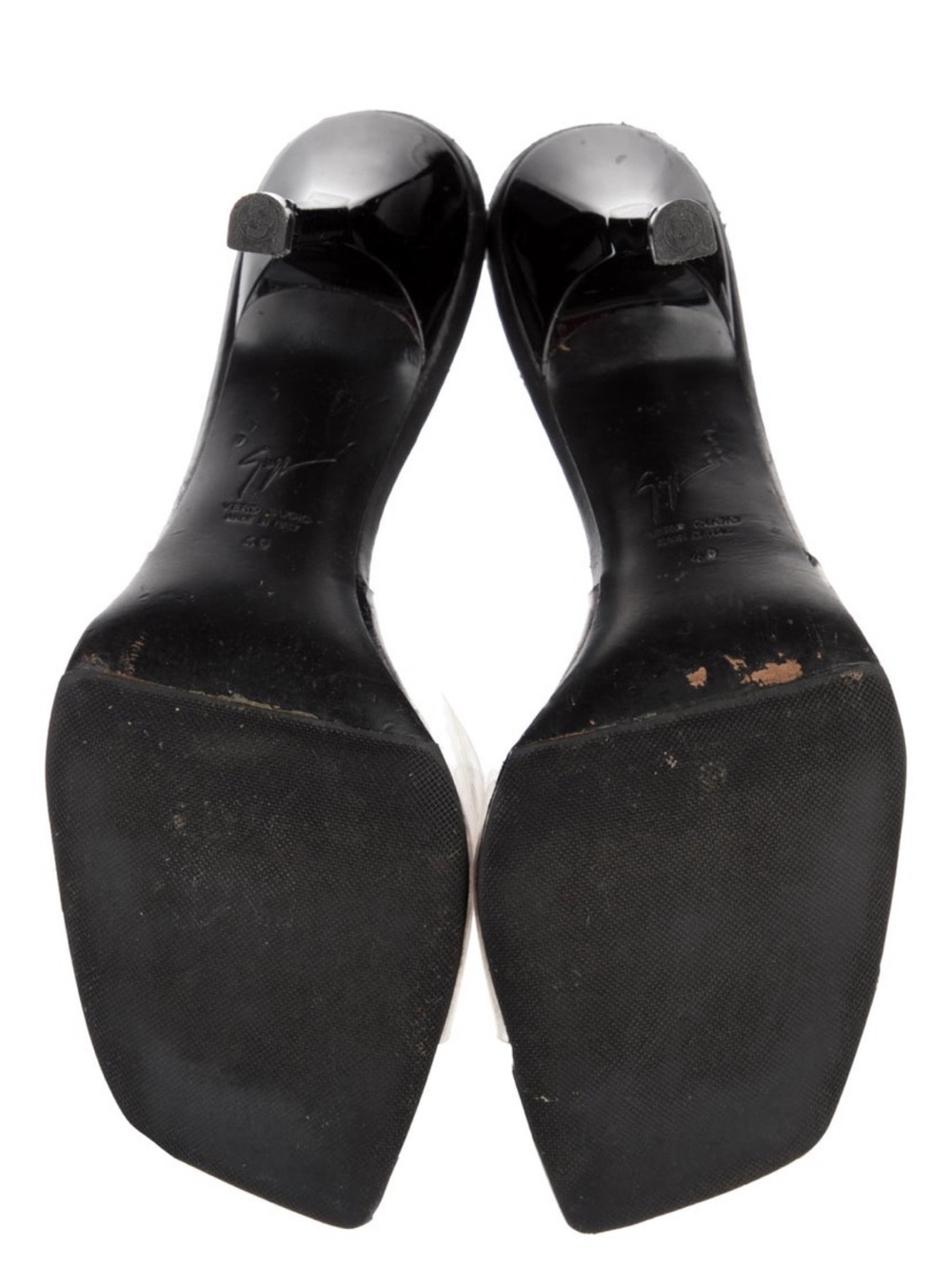 Giuseppe Zanotti Leather and PVC Mules - Picture 7 of 7